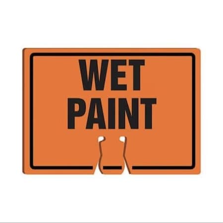 Accuform Traffic Cone Top Warning Sign FBC762